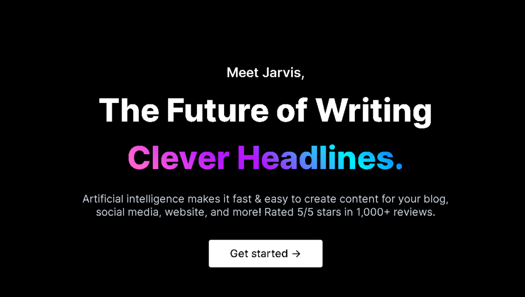 jarvis ai future of content writing